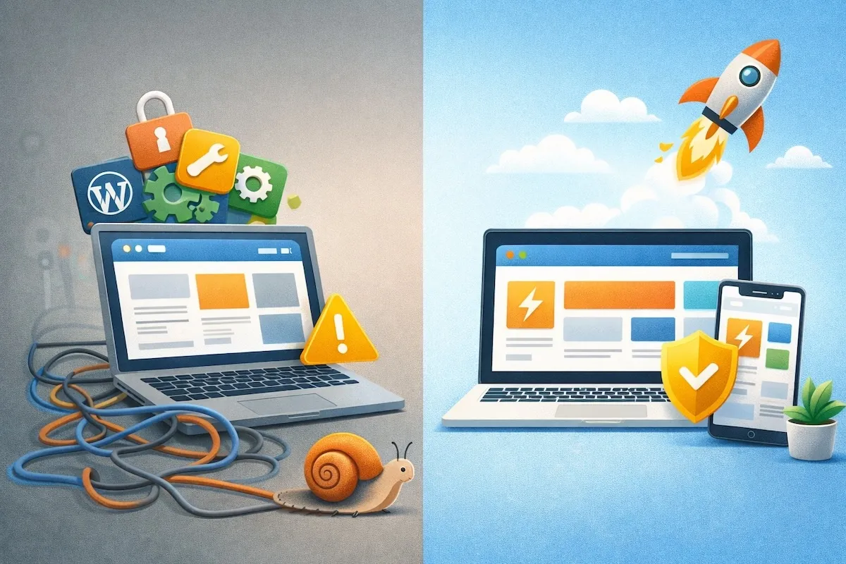 Why it no longer makes much sense to keep building websites with WordPress